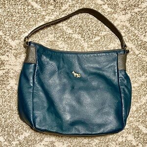 Emma Fox Leather Shoulder Hobo Bag Purse